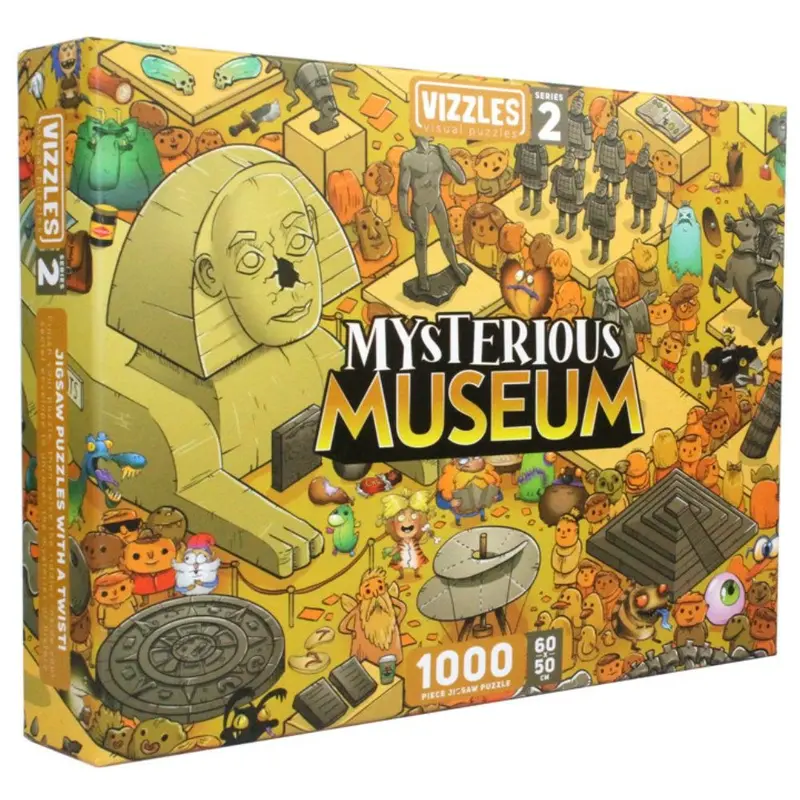 Vizzles Mysterious Museum 1000Pc Jigsaw Puzzle 1