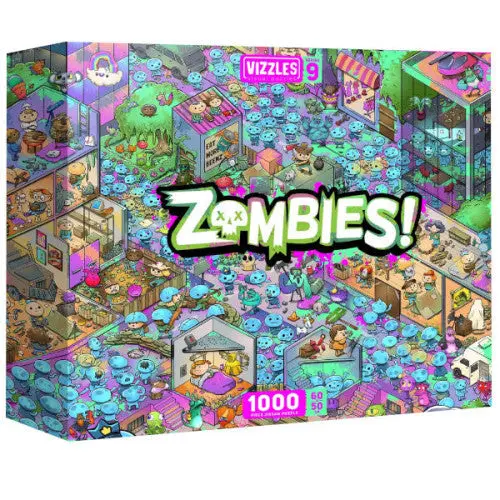 Vizzles Zombies! 1000Pc Jigsaw Puzzle 1