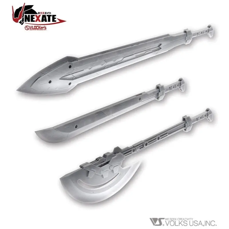 Vlocker's Vl-22629 Nexate Weapons Set 01 Silver Ver. 1