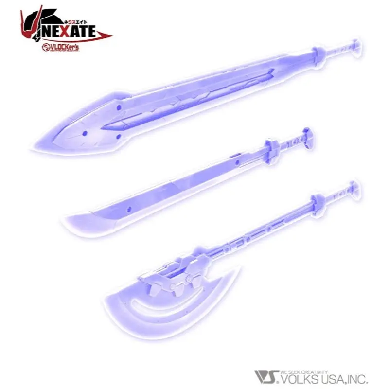 Vlocker's Vl-22630 Nexate Weapons Set 01 Clear Blue Ver. 1