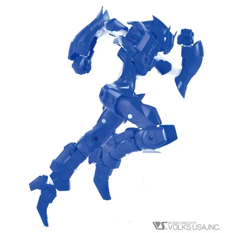 Vlocker's Vl-22642 Nexate Prime Blue/Metallic White Ver. Plastic Model Kit 1