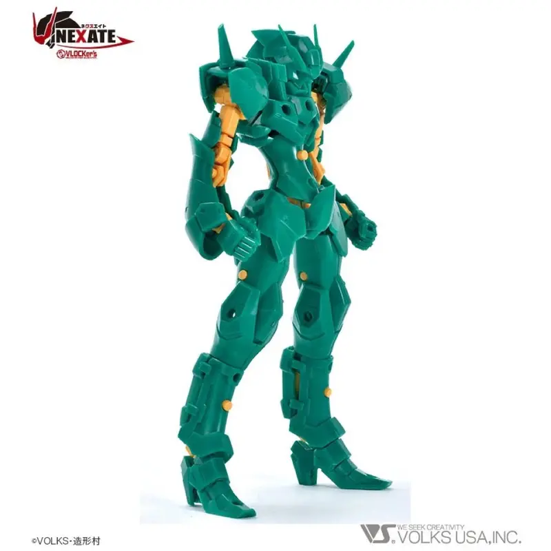 Vlocker's Vl-22658 Nexate Prime Green/Yellow Ver.F57 Plastic Model Kit 1