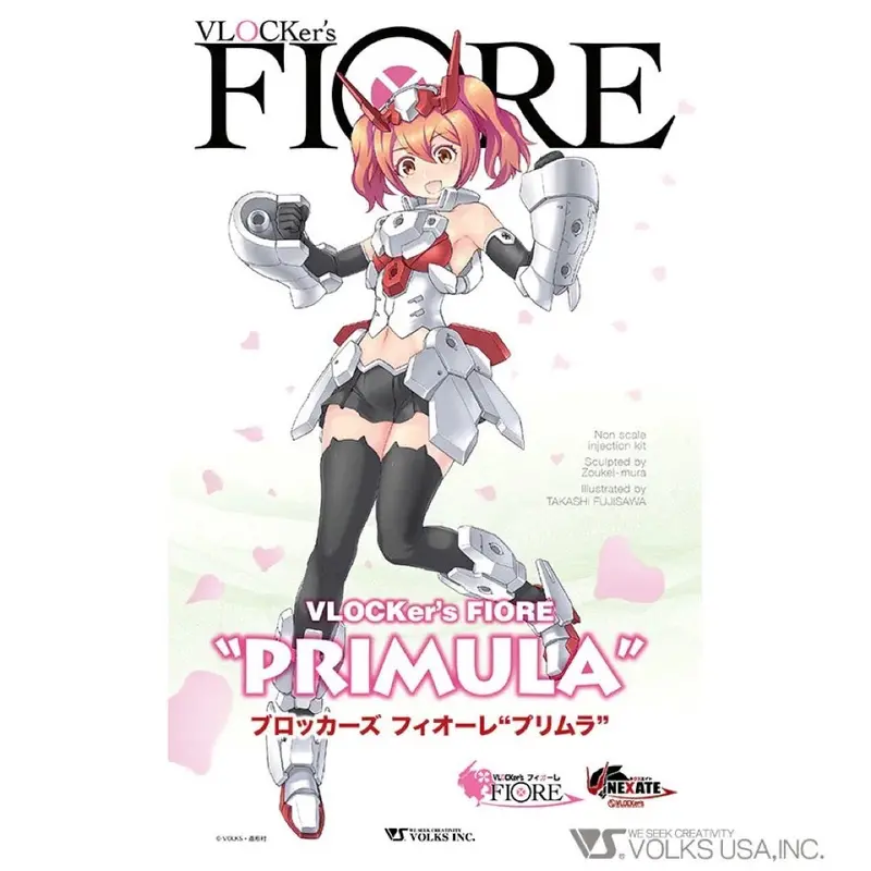 Vlocker's Vl-22687 Fiore Primula Plastic Model Kit 1