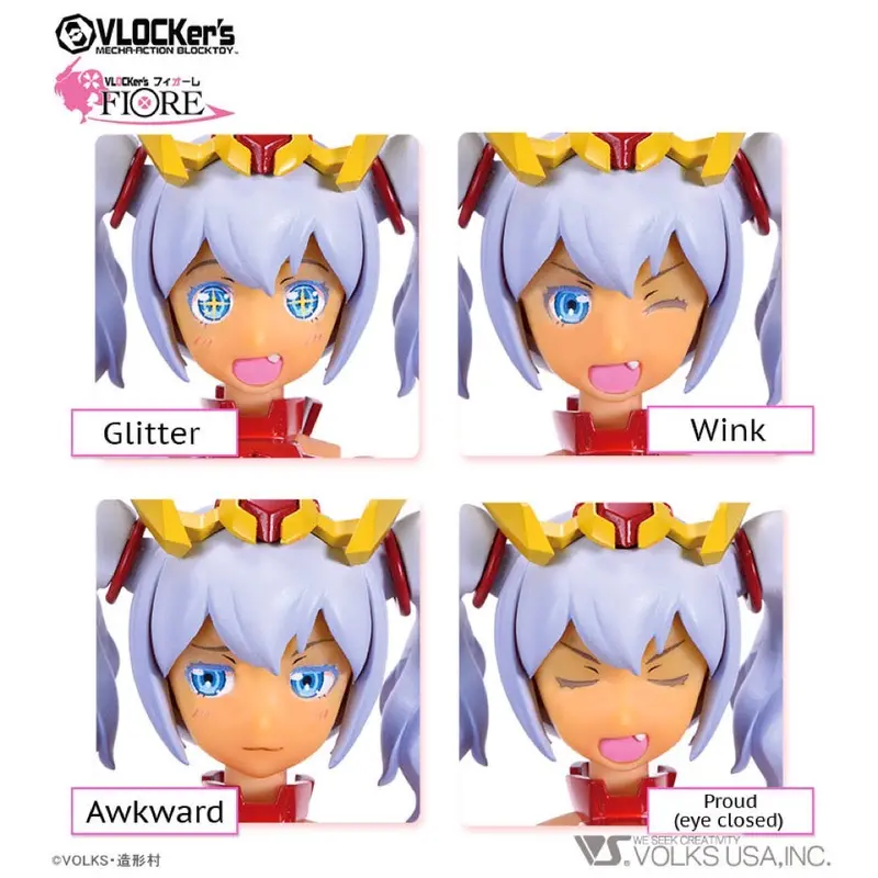 Vlocker's Vl-22726 Fiore Primula Sinensis Additional Face Set 3 1