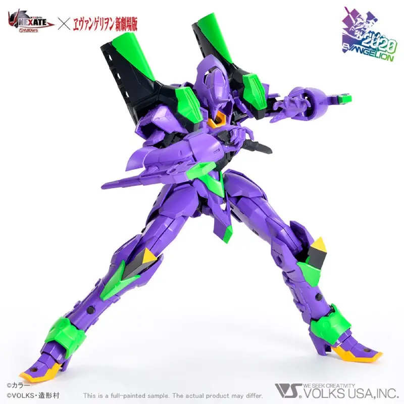 Vlocker's Vl-22893 Nexate Eva-Prime (Evangelion Unit-01 Ver.) Plastic Model Kit 1