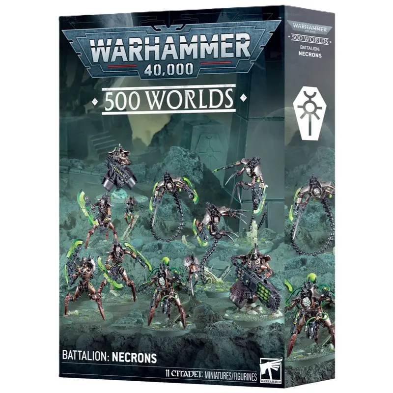 Warhammer 40000 500 Worlds Battalion Necrons 1