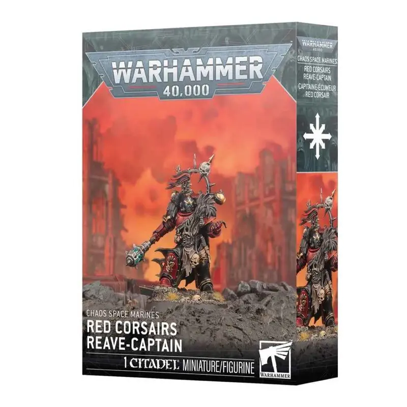 Warhammer 40000 Chaos Space Marine Red Corsairs Reave-Captain 1