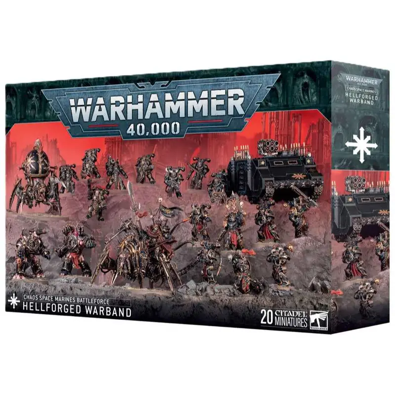 Warhammer 40000 Chaos Space Marines Hellforged Warband 1