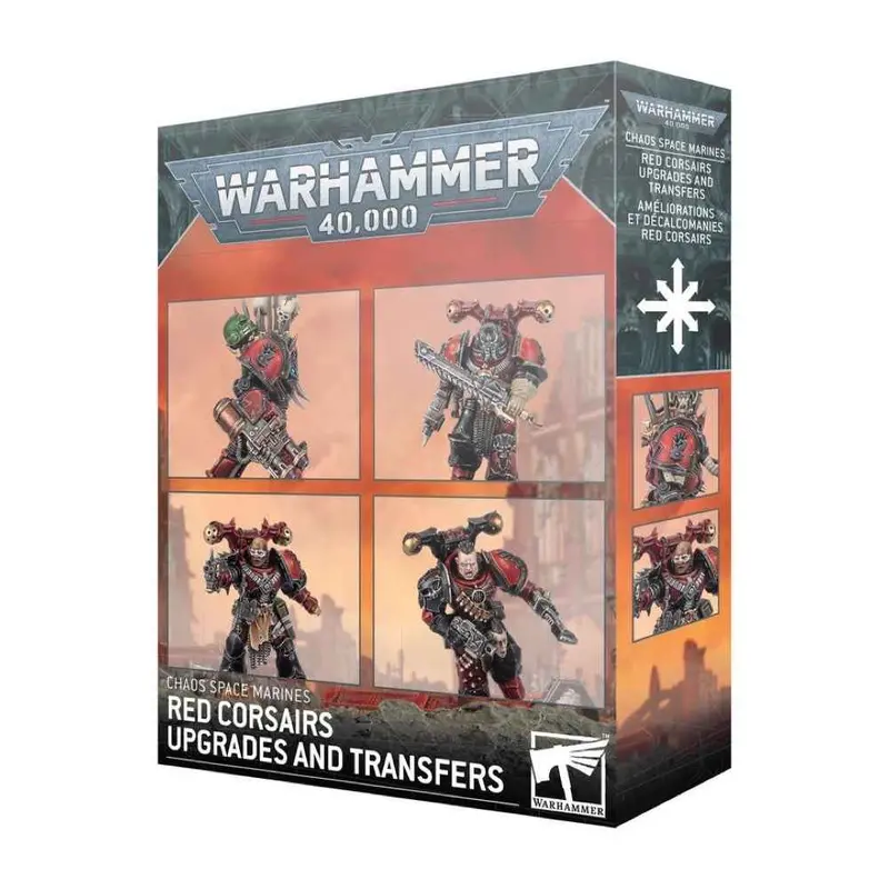 Warhammer 40000 Chaos Space Marines Red Corsairs Upgrades & Transfers 1