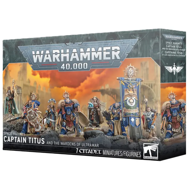 Warhammer 40000 Space Marines Captain Titus & The Wardens Of Ultramar 1