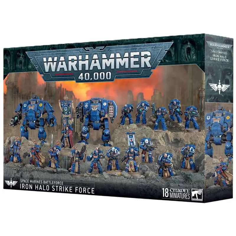 Warhammer 40000 Space Marines Iron Halo Strike Force 1
