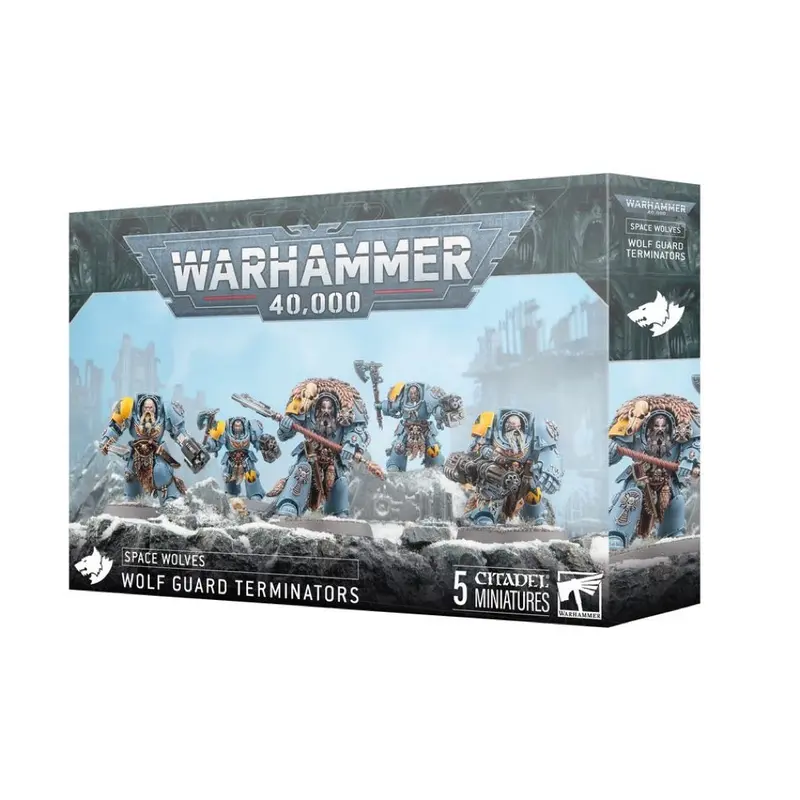 Warhammer 40000 Space Wolves Wolf Guard Terminators 1