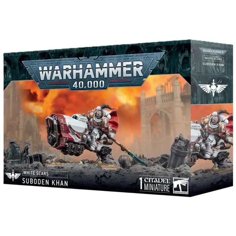 Warhammer 40000 White Scars Suboden Khan 1