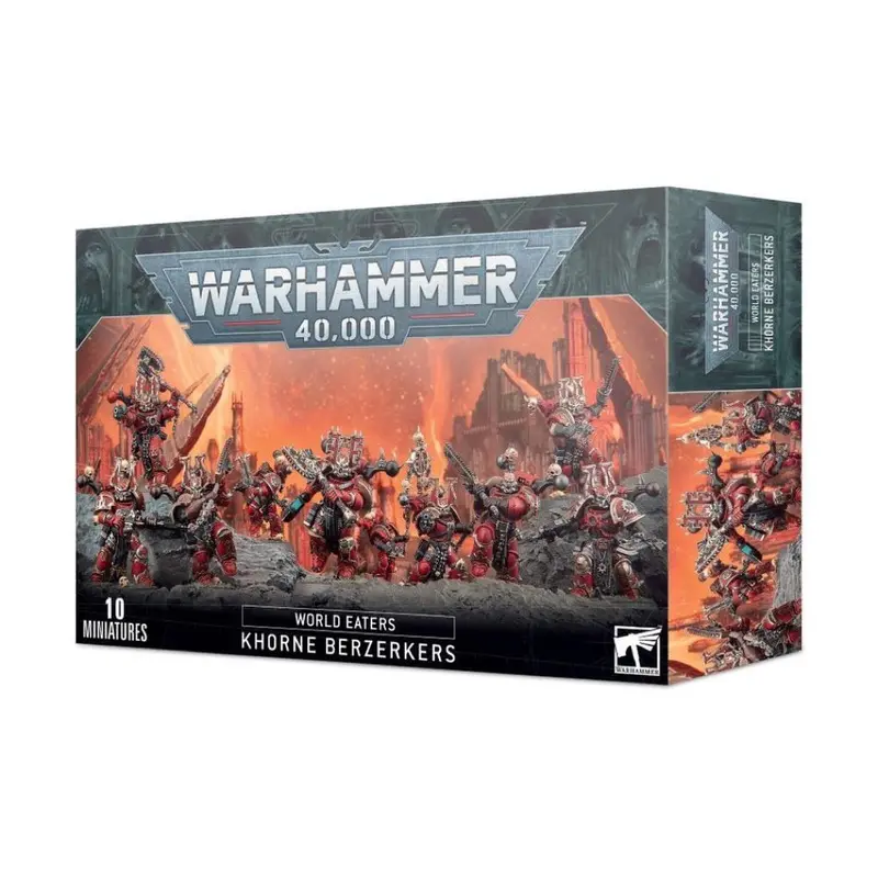 Warhammer 40000 World Eaters Khorne Berzerkers 1
