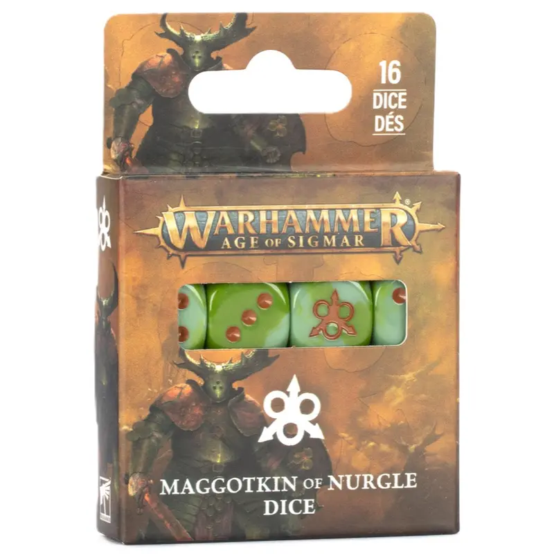 Warhammer Age Of Sigmar Maggotkin Of Nurgle Dice 1
