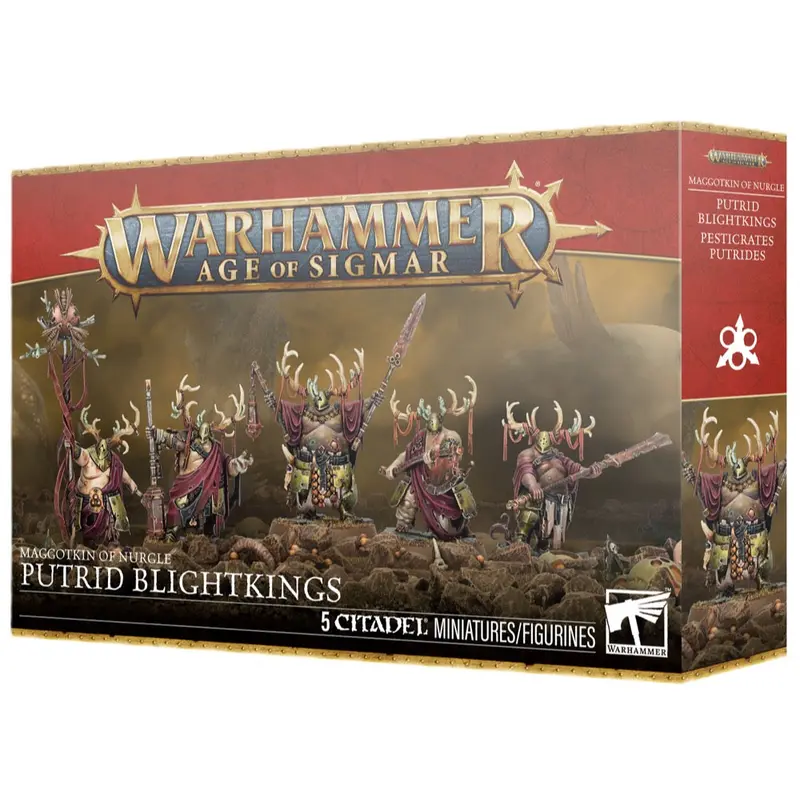 Warhammer Age Of Sigmar Maggotkin Of Nurgle Putrid Blightkings 1