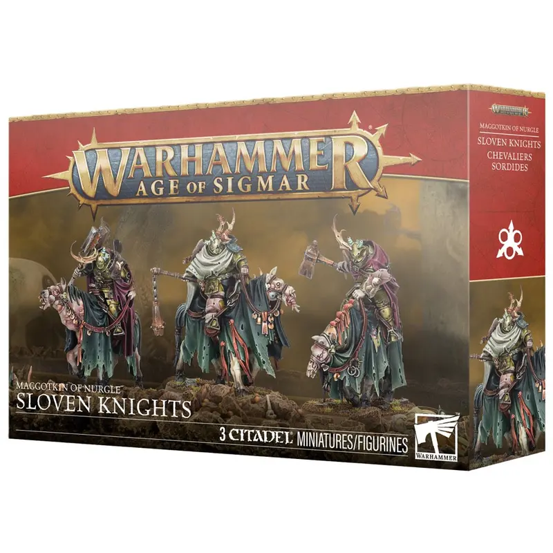 Warhammer Age Of Sigmar Maggotkin Of Nurgle Sloven Knights 1