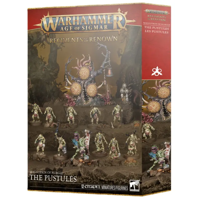 Warhammer Age Of Sigmar Maggotkin Of Nurgle The Pustules 1