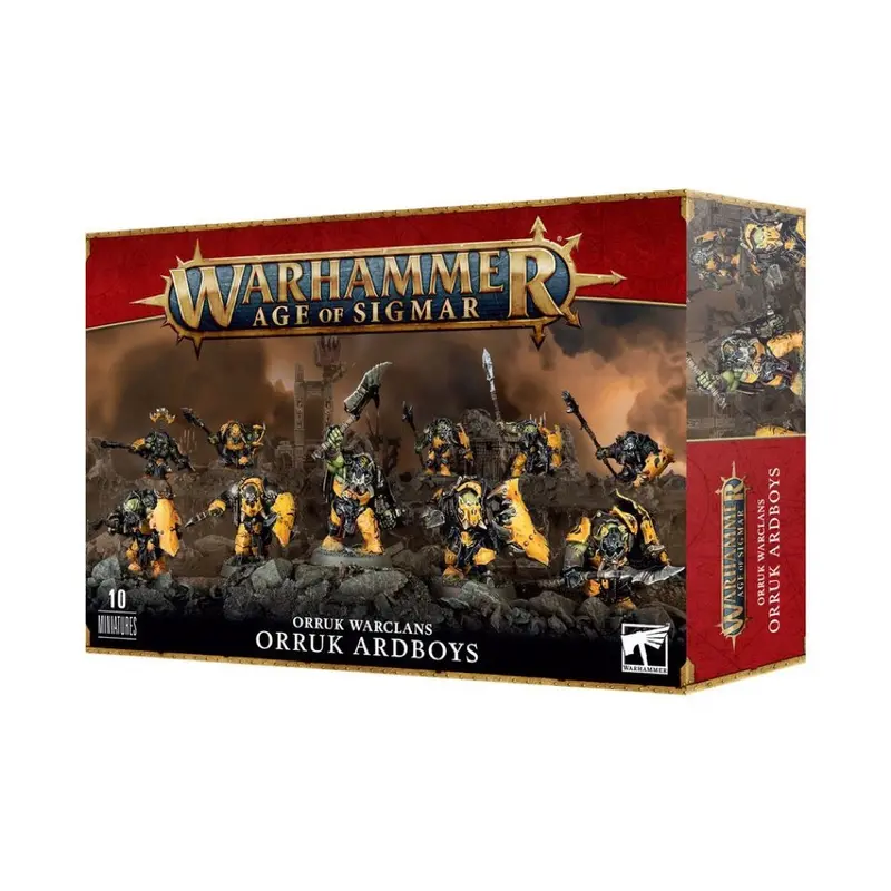 Warhammer Age Of Sigmar Orruk Warclans Orruk Ardboys 1