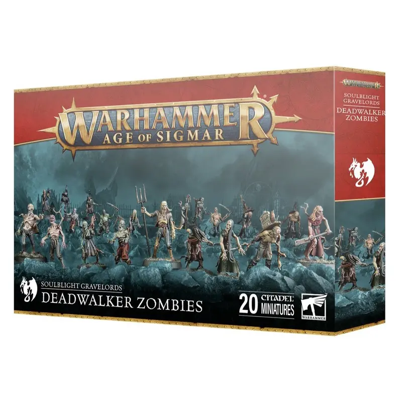 Warhammer Age Of Sigmar Soulblight Gravelords Deadwalker Zombies 1