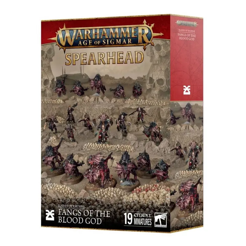Warhammer Age Of Sigmar Spearhead Blades Of Khorne Fangs Of The Blood God 1