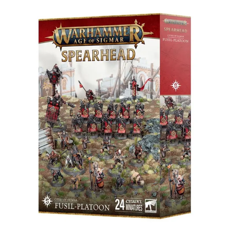 Warhammer Age Of Sigmar Spearhead Cities Of Sigmar Fusil Platoon 1