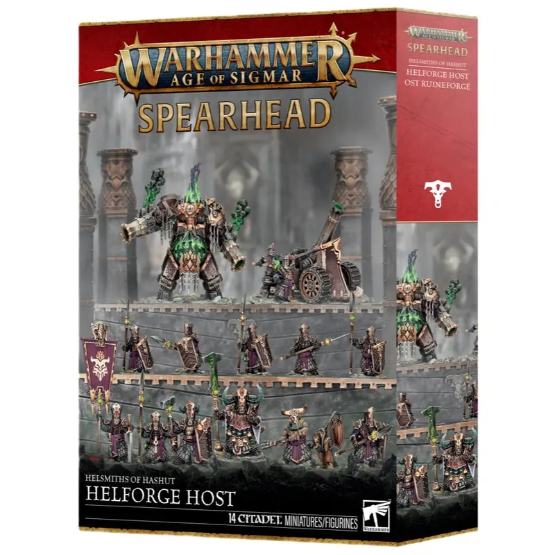 Warhammer Age Of Sigmar Spearhead Helsmith Of Hashut Helforge Host 1