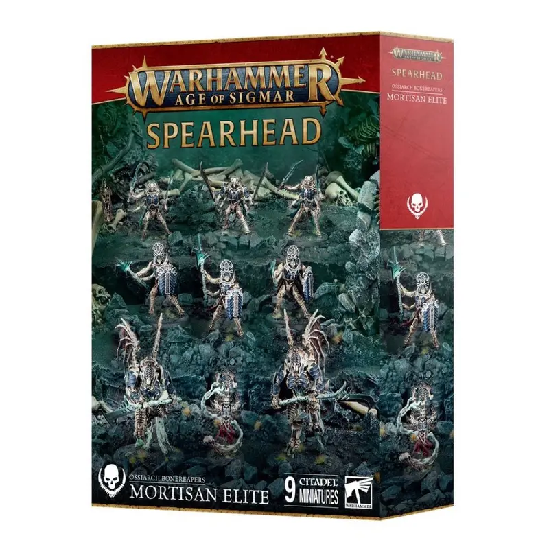 Warhammer Age Of Sigmar Spearhead Ossiarch Bonereapers Mortisan Elite 1