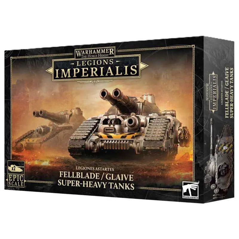 Warhammer The Horus Heresey Legions Imperialis Legion Astartes Fellblade Glaive Super-Heavy Tanks 1