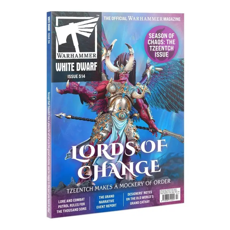 Warhammer White Dwarf Issue 514 Magazine July 2025 1