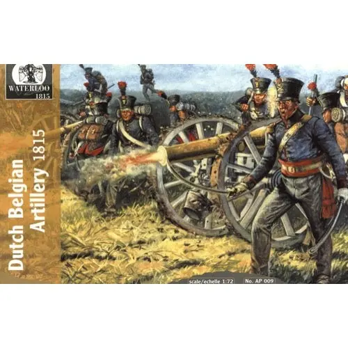 Waterloo 009 1/72 Dutch Belgian Artillery 1815 1