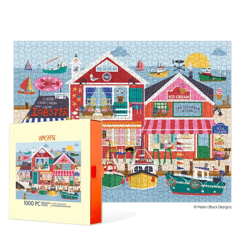 Werkshoppe Blue Harbour 1000Pc Jigsaw Puzzle 1