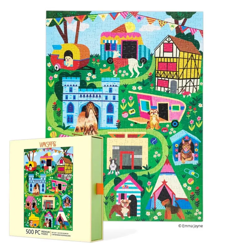 Werkshoppe Doggie D'house 500Pc Jigsaw Puzzle 2