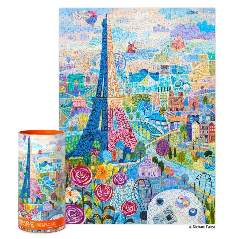 Werkshoppe Paris 1000Pc Jigsaw Puzzle 1