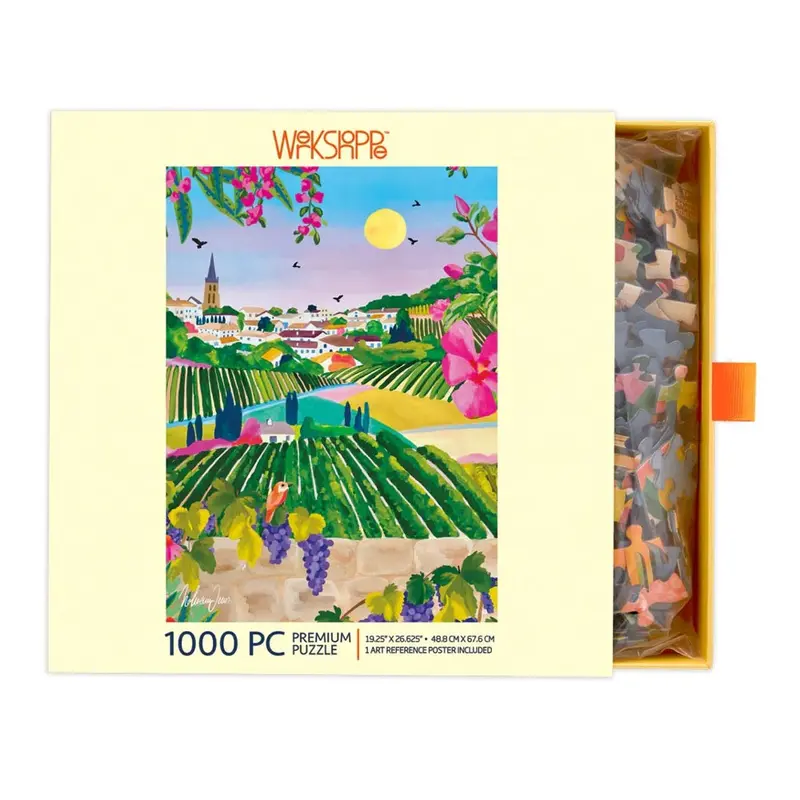 Werkshoppe Village Vineyard 1000Pc Jigsaw Puzzle 1