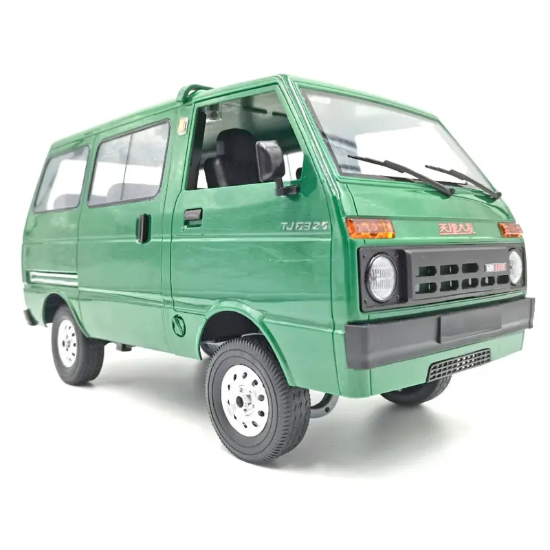 Wpl 1/10 Rc Kei Drift Van Hijet80 Rtr Green 1