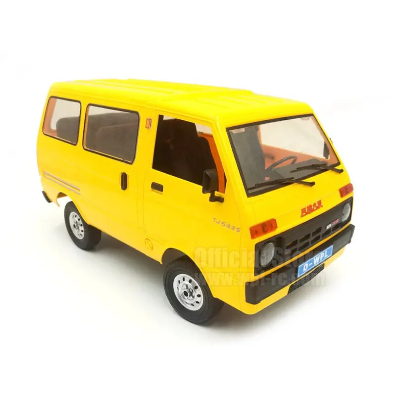 Wpl 1/10 Rc Kei Drift Van Hijet80 Rtr Yellow 1