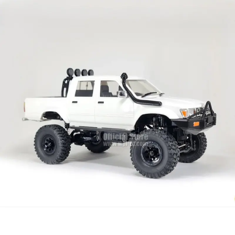 Wpl 1/16 Rc Hilux Truck (Off Road) [White] 1