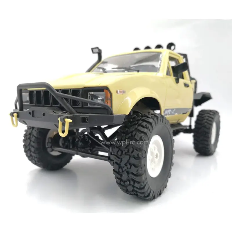 Wpl C14 1/16 Rc Single Cab Short-Bed Rtr Beige 1