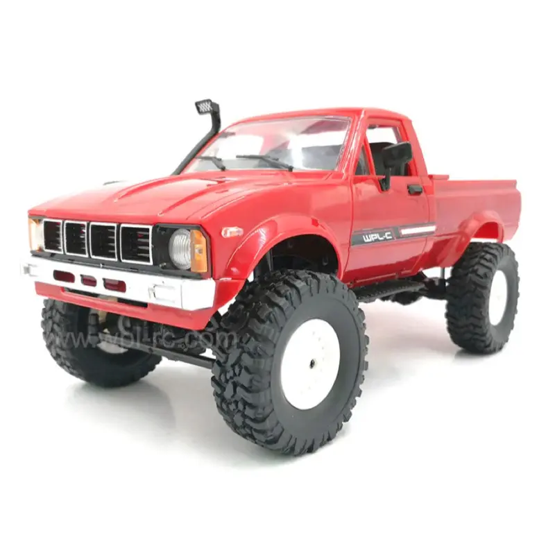 Wpl C24 1/16 Rc Pick-Up Truck Rtr Red 1