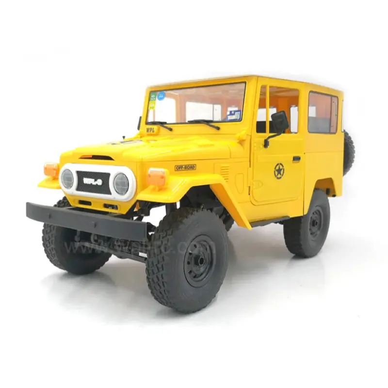 Wpl C34 1/16 Rc Trail Truck Rtr Yellow 1