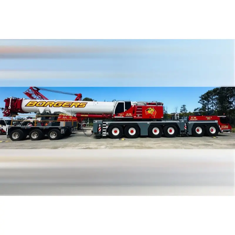Wsi 51-2172 1/50 Borgers Crane Liebherr Ltm 1350-6.1 1