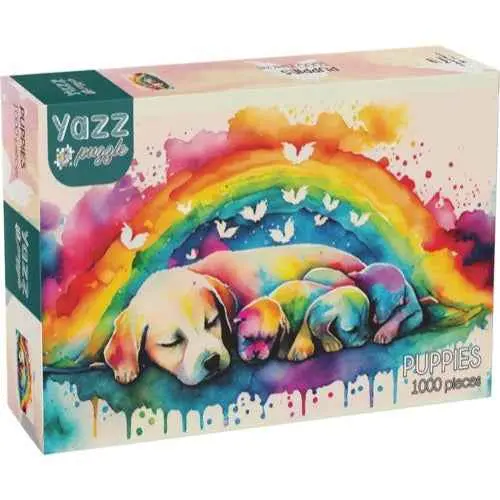 Yazz 3883 Puppies 1000Pc Jigsaw Puzzle 1