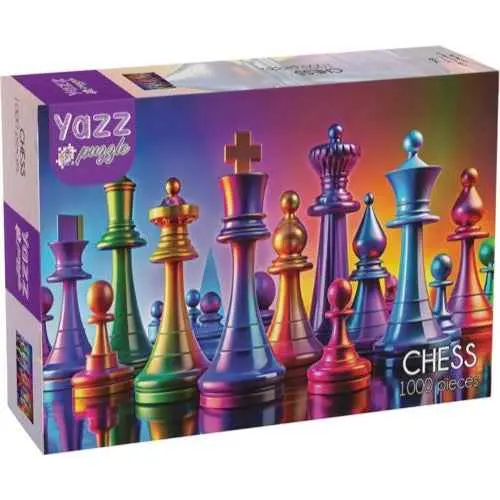 Yazz 3886 Chess 1000Pc Jigsaw Puzzle 1