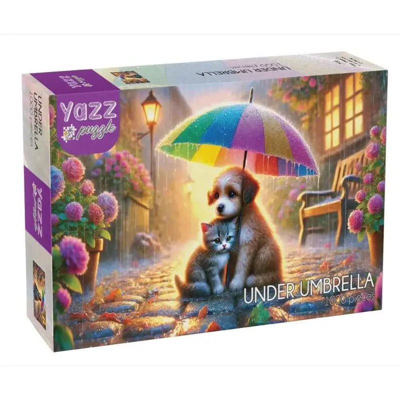 Yazz 3888 Under Umbrella 1000Pc Jigsaw Puzzle 1