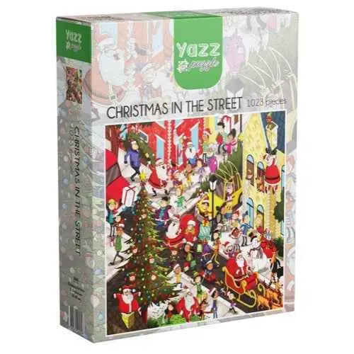 Yazz 3890 Christmas In The Street 1023Pc Jigsaw Puzzle 1