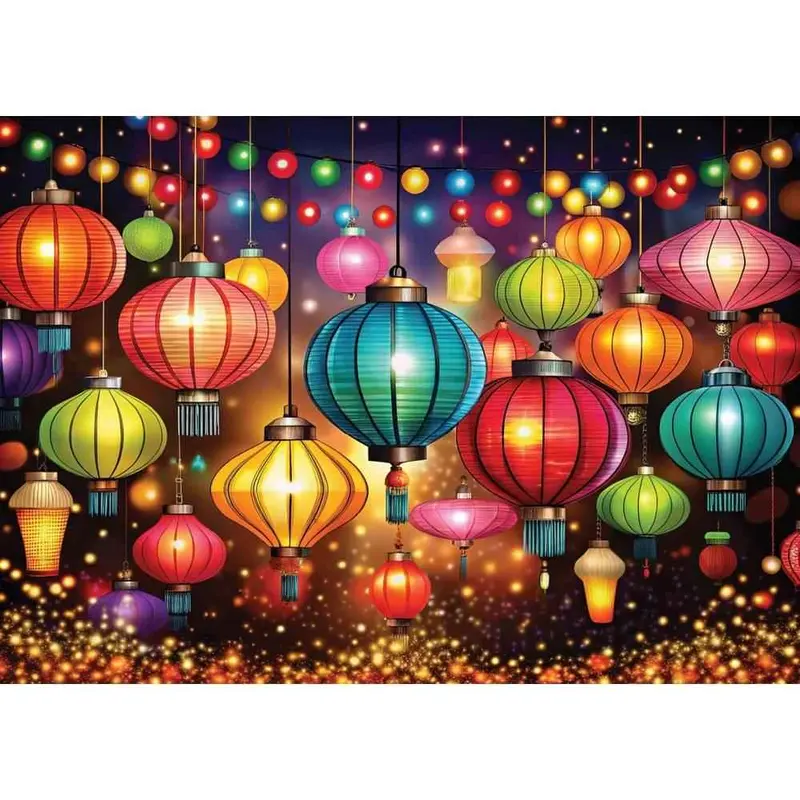 Yazz 3894 Colorful Lights 1000Pc Jigsaw Puzzle 2