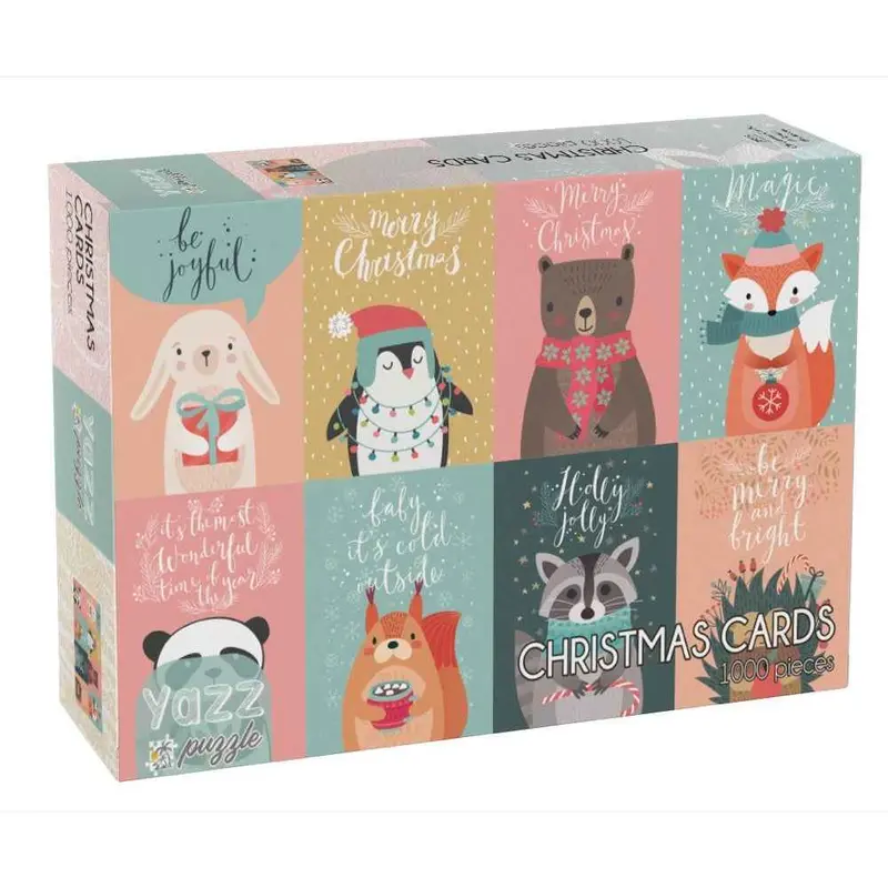 Yazz 3895 Christmas Cards 1000Pc Jigsaw Puzzle 1