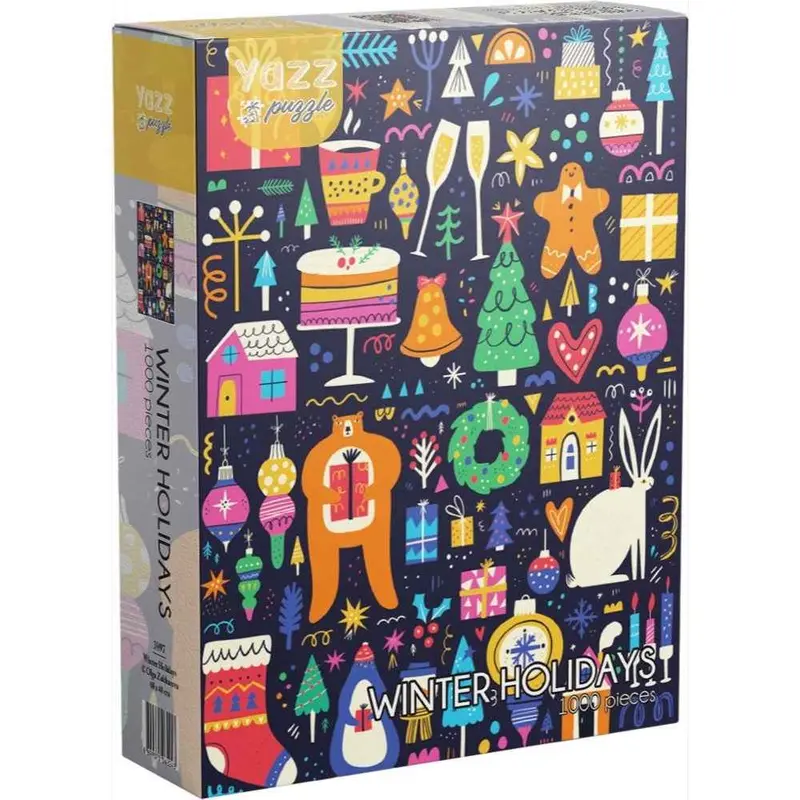 Yazz 3897 Winter Holidays 1000Pc Jigsaw Puzzle 1