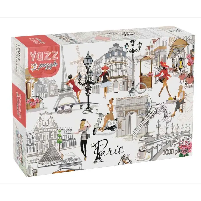 Yazz 3898 Paris 1000Pc Jigsaw Puzzle 1